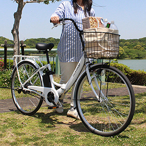 購入者様のレビュー】【送料無料】26型折り畳み自転車 フィールド