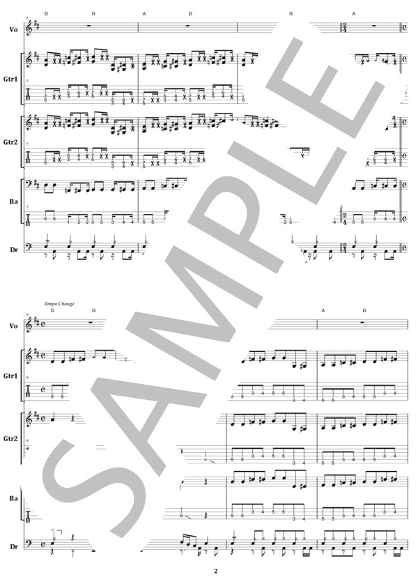 楽譜】Hi-STANDARD / MAXIMUM OVERDRIVE バンド・スコア 楽譜 / Hi