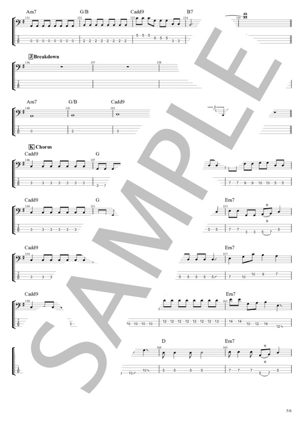 楽譜】「ガールズバンドクライ」爆ぜて咲く / トゲナシトゲアリ