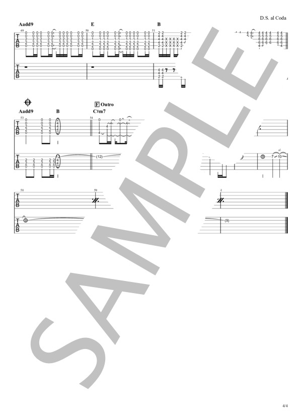 楽譜】誓い / Do As Infinity (エレキギター / 中級) - Piascore 楽譜