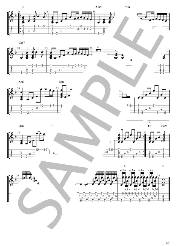 楽譜】HAWAII ハワイ オータサン / HERB OHTA (ウクレレソロ / 中級