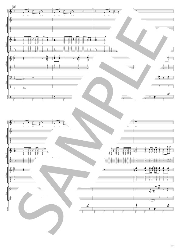 楽譜】絶界 / BUCK-TICK (バンドスコア / 中級) - Piascore 楽譜ストア