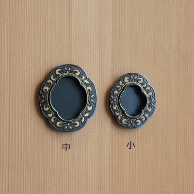 襖引手 真鍮菊丸 磨きクリア | 室金物オンラインストア