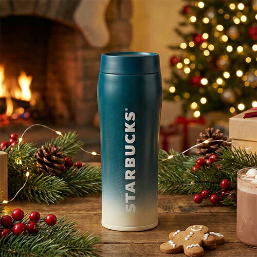 楽天市場】Starbucks スターバックスクリスマス JOE グリーン ボトルX