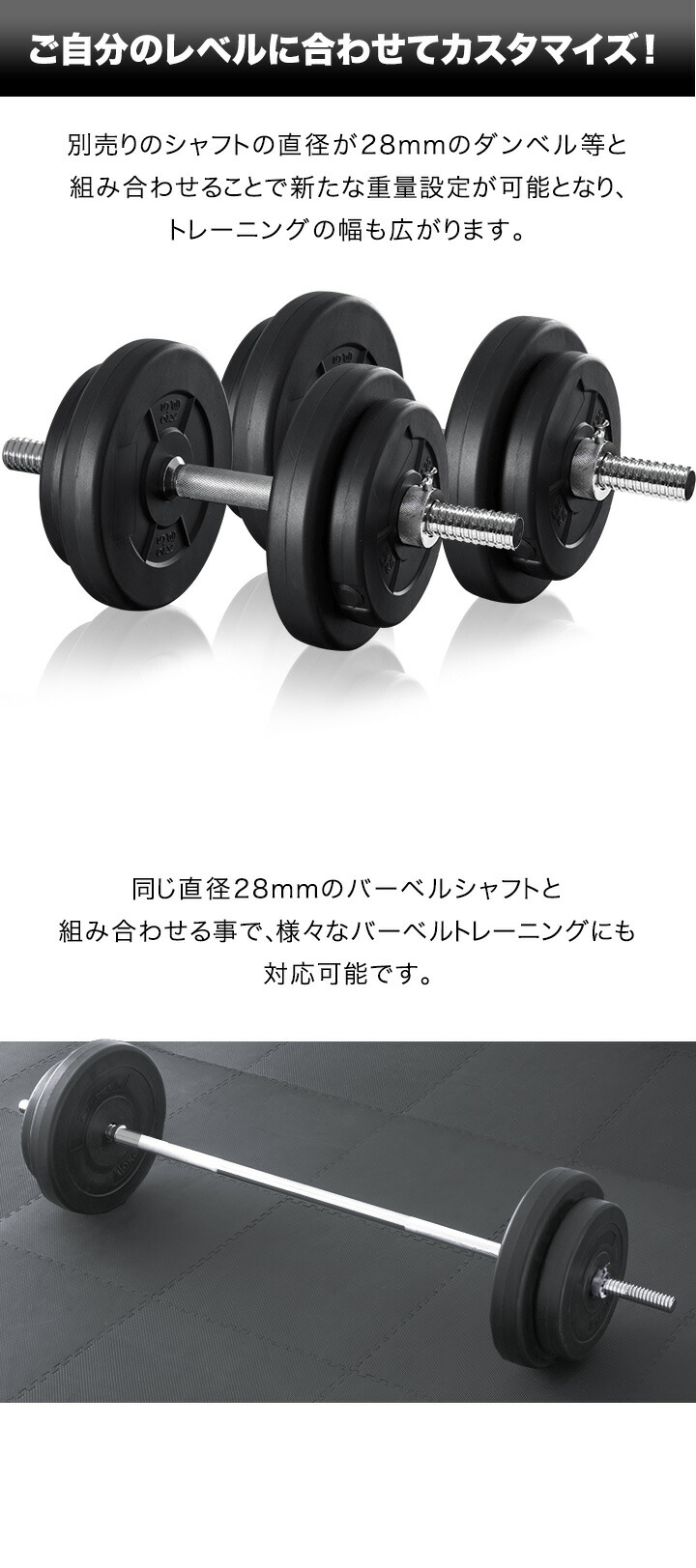 楽天市場】【楽天1位】ダンベル バーベル 用 プレート 1.25kg/2.5kg