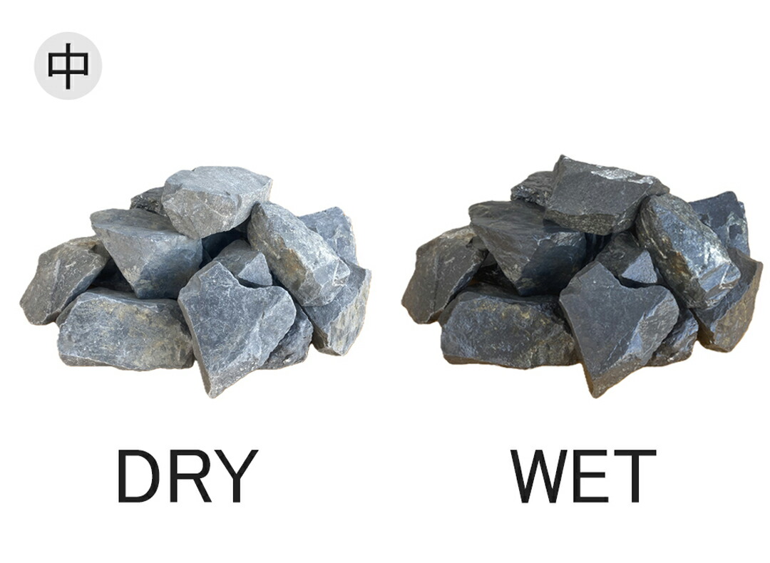 楽天市場】揖斐黒石 20kg 黒割栗石 ブラックロック 庭石 砂利 石 DIY