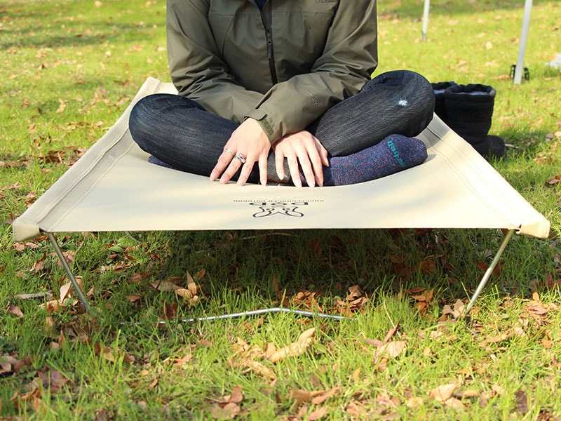 楽天市場】DOD コット ワイドキャンピングベッド CB1-100T dod