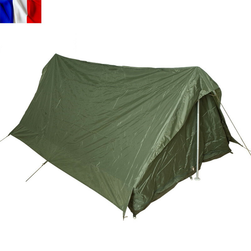 楽天市場】実物 新品 フランス軍 F1 テントセット 2人用 ベージュ