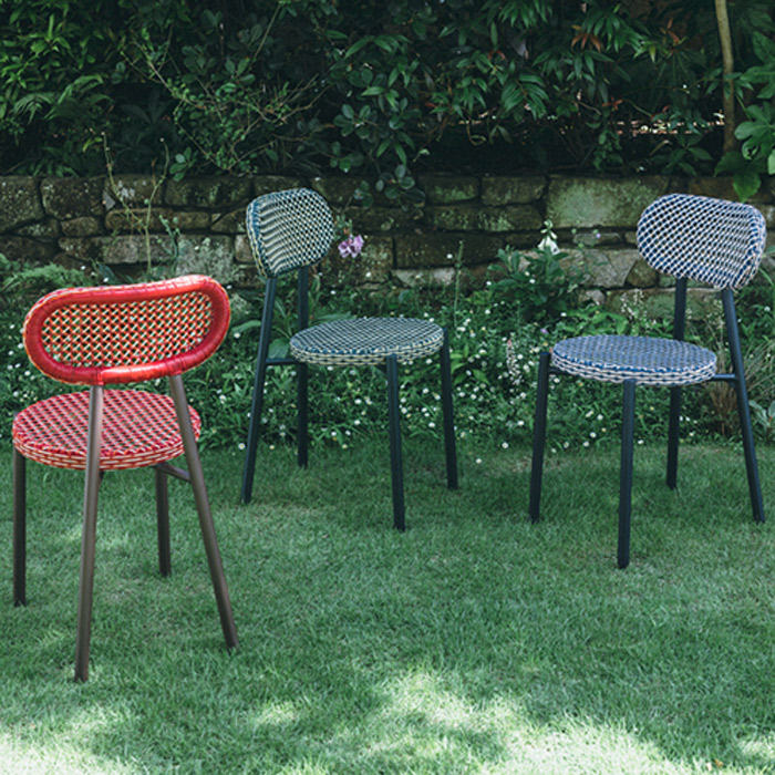 楽天市場】ガーデンファニチャー チェアー WA-チェア グリーン 緑 横