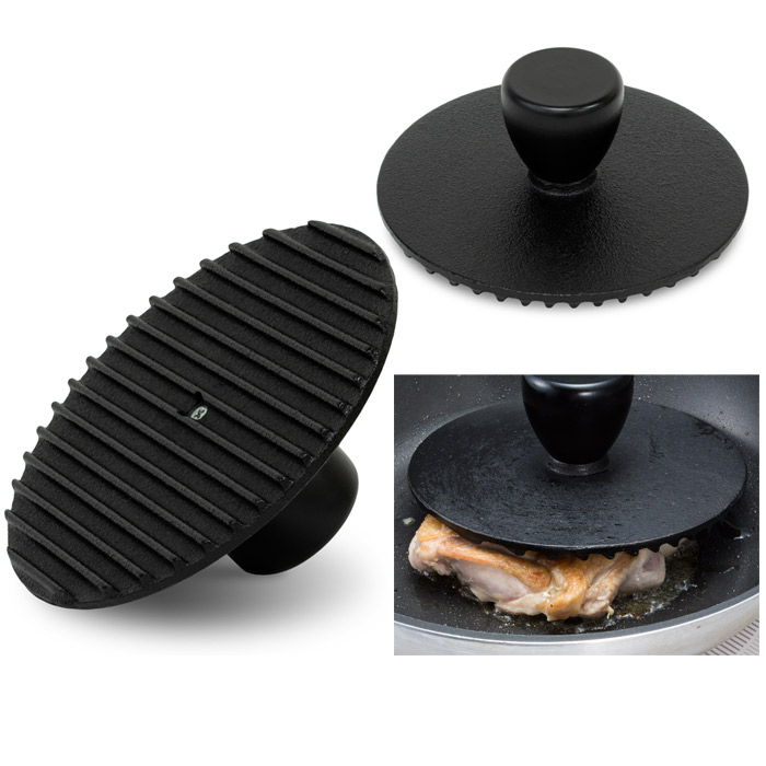 楽天市場】グリル 焼物 プレート グリルパン 鉄鋳物 国産 ミートプレス