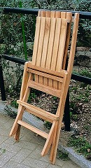 ガーデンチェア 折りたたみ椅子 木製ガーデン家具 折りたたみ