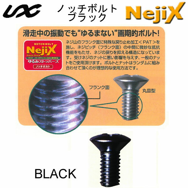 楽天市場】NejiX 国産スノーボード用ショートビス 8本 ノッチボルト
