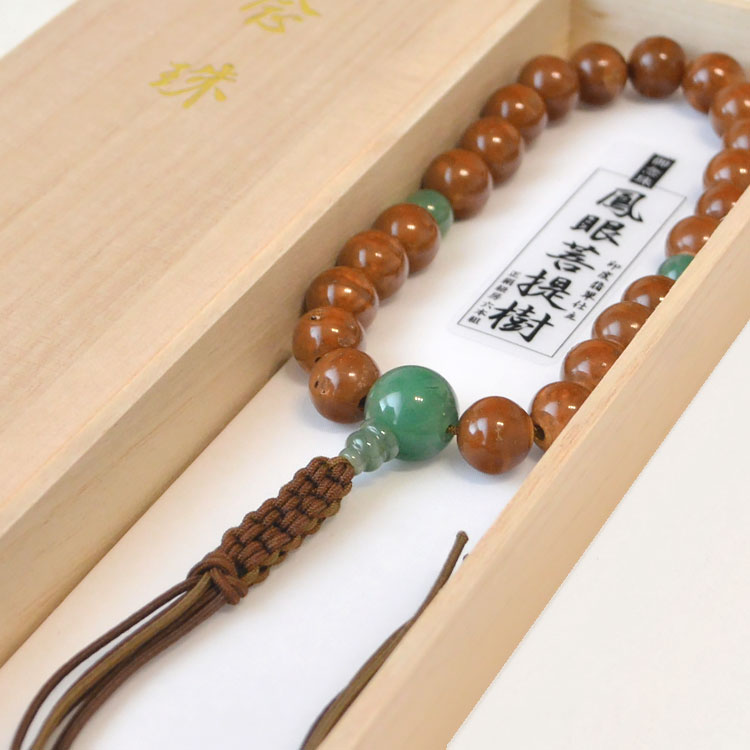 楽天市場】【略式念珠】【男性用数珠】鳳眼菩提樹[ほうがん] 22玉