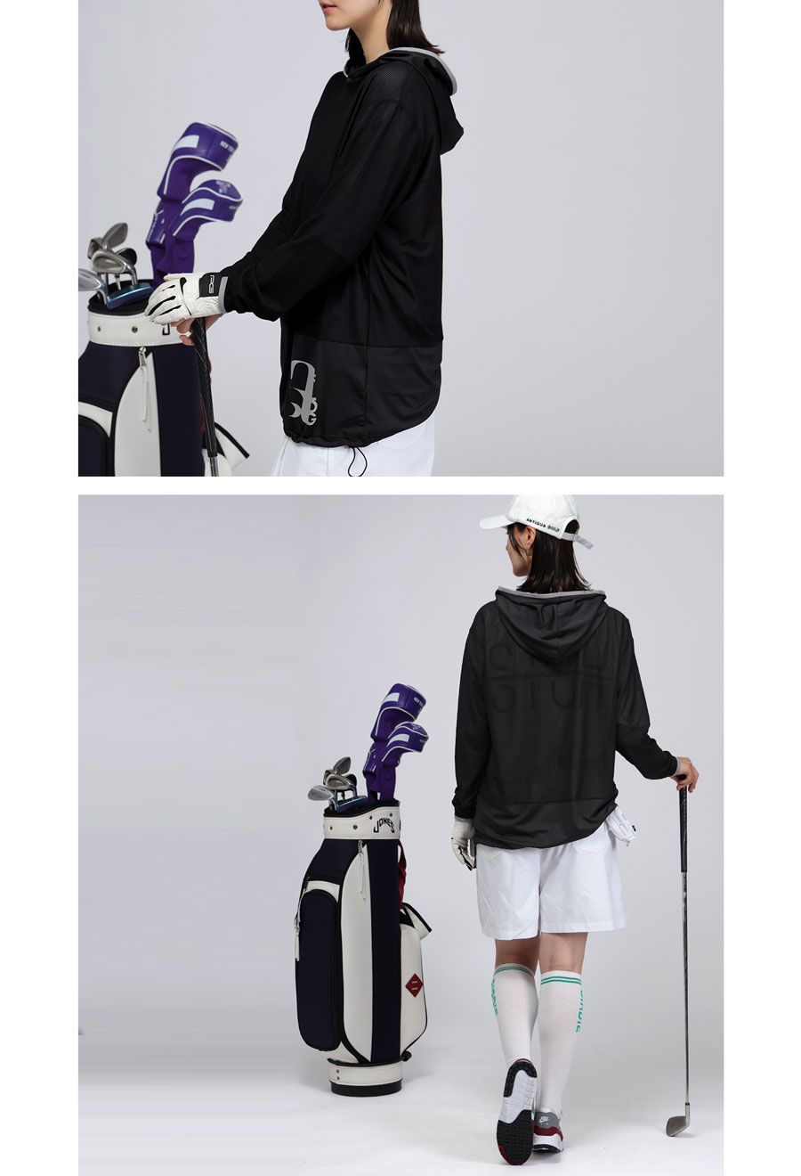 ANTIQUA GOLF×STCH メンズ パーカー 送料無料・(100)メール便可 | GOLF