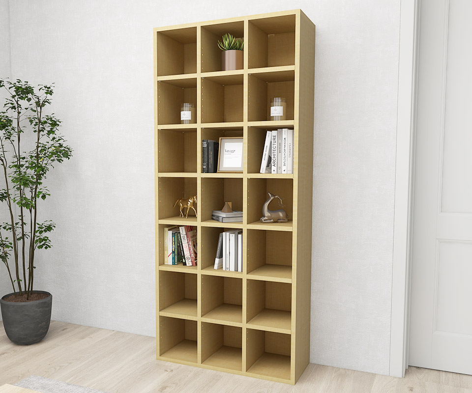 楽天市場】本棚 棚 大容量 ハイタイプ 省スペース 漫画 書棚 オープン