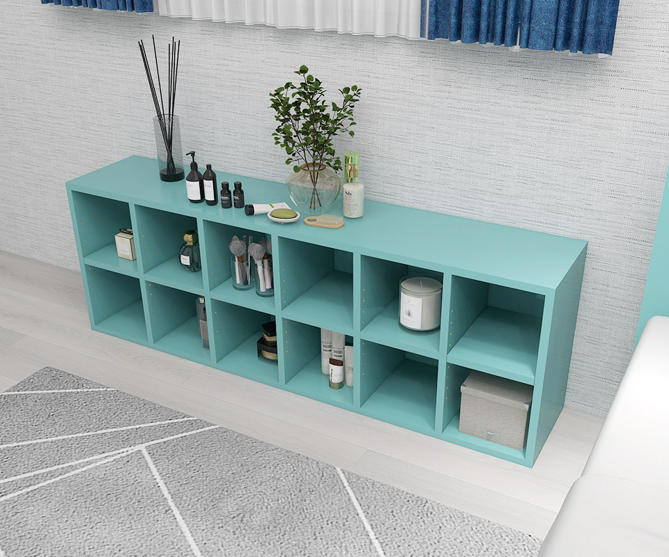 楽天市場】本棚 大容量 横長 おしゃれ 奥行き30cm おもちゃ収納 2段