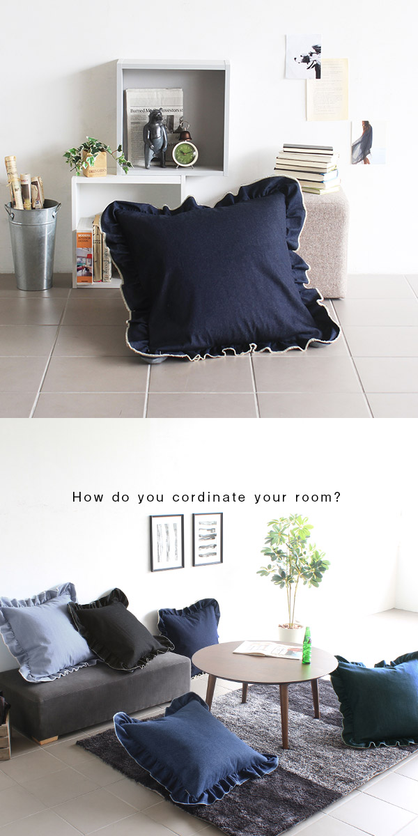 楽天市場】クッションカバー 60×60 60×60cm クッション 日本製 大きめ