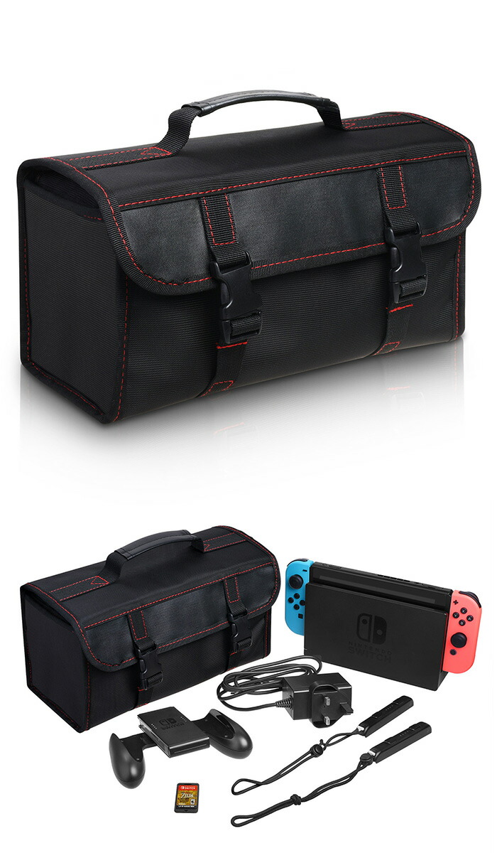 楽天市場】Nintendo Switch 本体持ち運び 収納バッグ 大容量