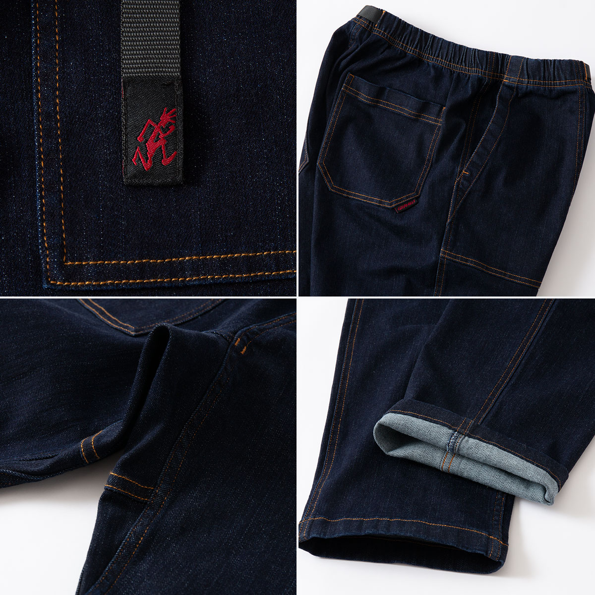 グラミチ ストレッチ デニム ルーズテーパード リッジパンツ Gramicci