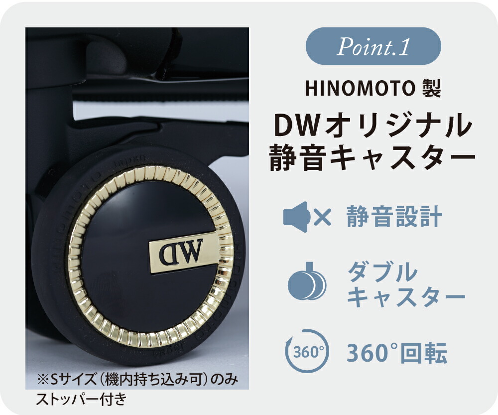 楽天市場】【公式】 ダニエルウェリントン キャリーケース 大サイズ