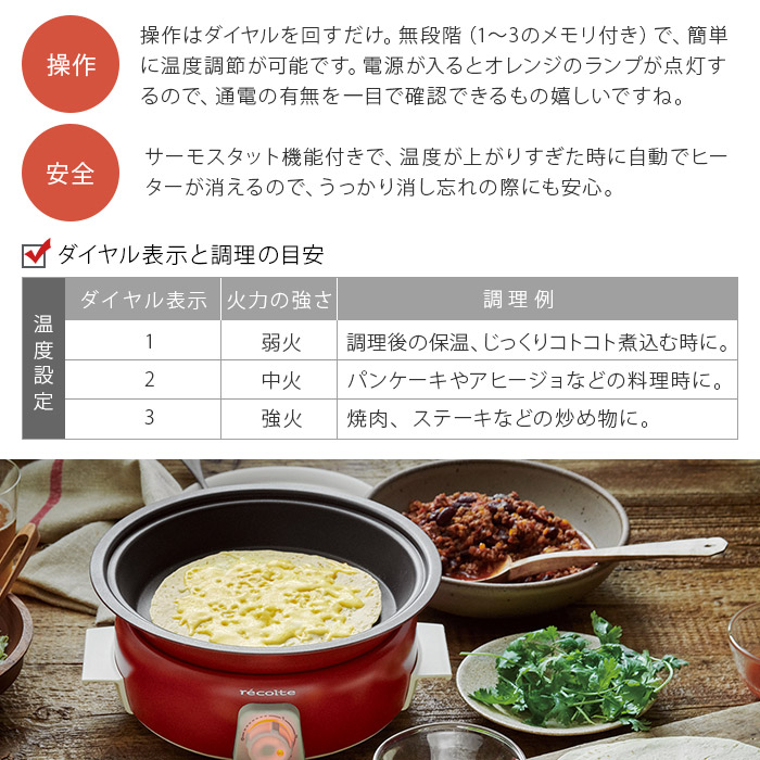 インテリアショップe-goods / レコルト recolte ポットデュオ タント RPF-2