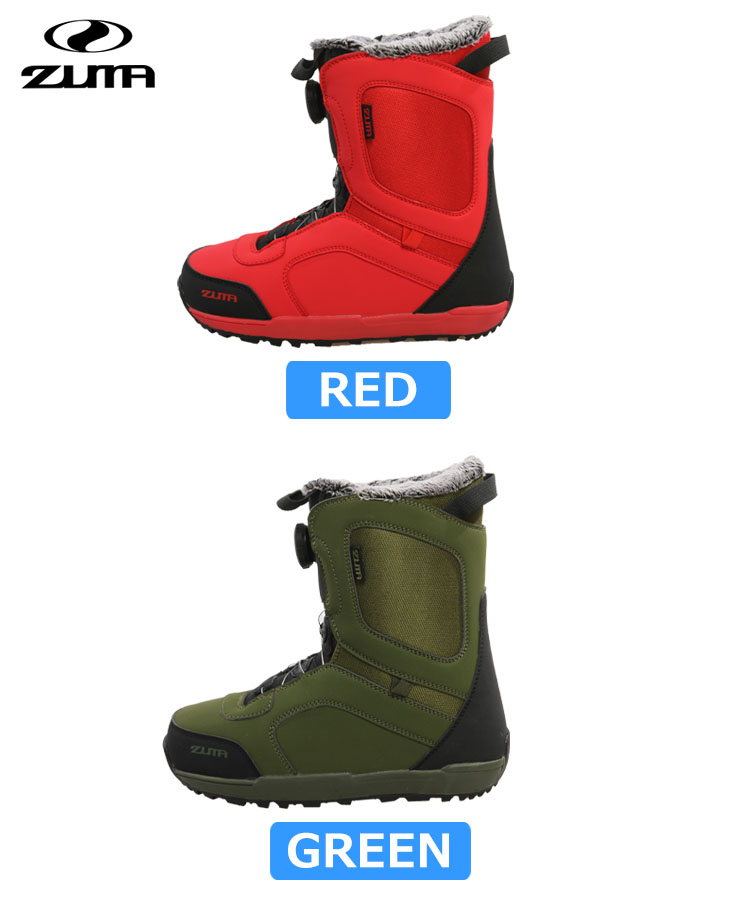 22-23 ZUMA ツマ キッズ ブーツ TGF JR BOOTS ダイヤル式 スノーブーツ