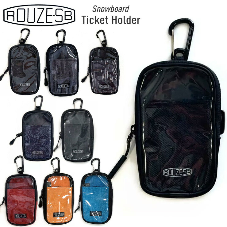 ROUZE ラウズ スノーボード チケットホルダー スキー RZA753 TICKET