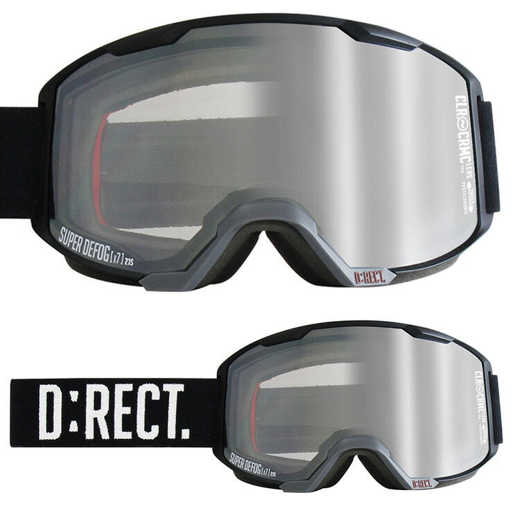 D:RECT ディレクト スノーボード ゴーグル BUGGY:2 カラー：Mat BLACK