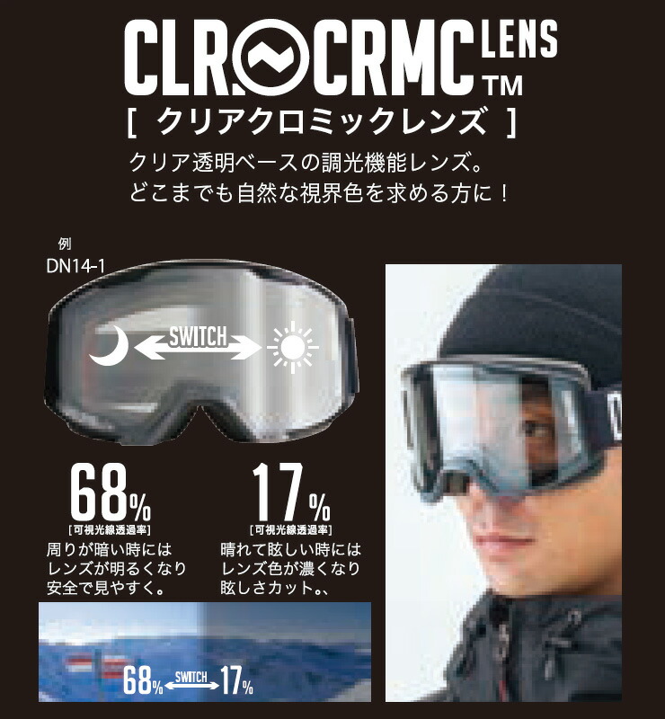 D:RECT ディレクト スノーボード ゴーグル BUGGY:2 カラー：Mat BLACK