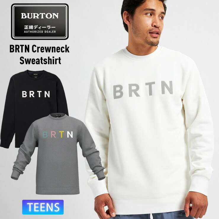 23-24 BURTON バートン BRTN Crewneck Sweatshirt スノーボード