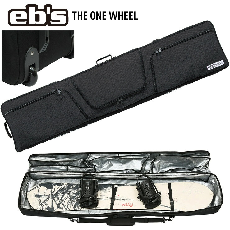 正規品 24-25 eb's エビス THE ONE WHEEL スノーボード ケース