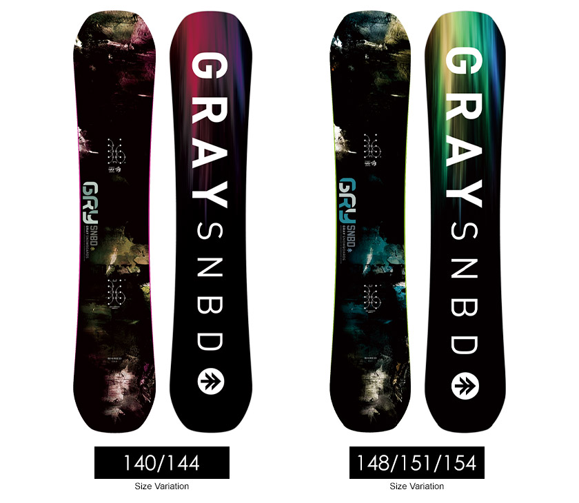 無料ワックスサービス有】24-25 2025 GRAY グレイ SHRED シュレッド