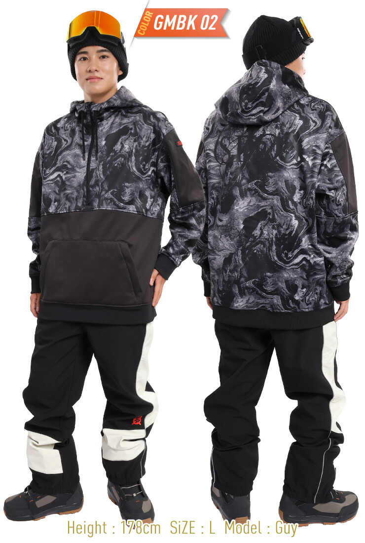 ポイントUP祭!!】スノーボードウェア 上下セット SPOX スポックス