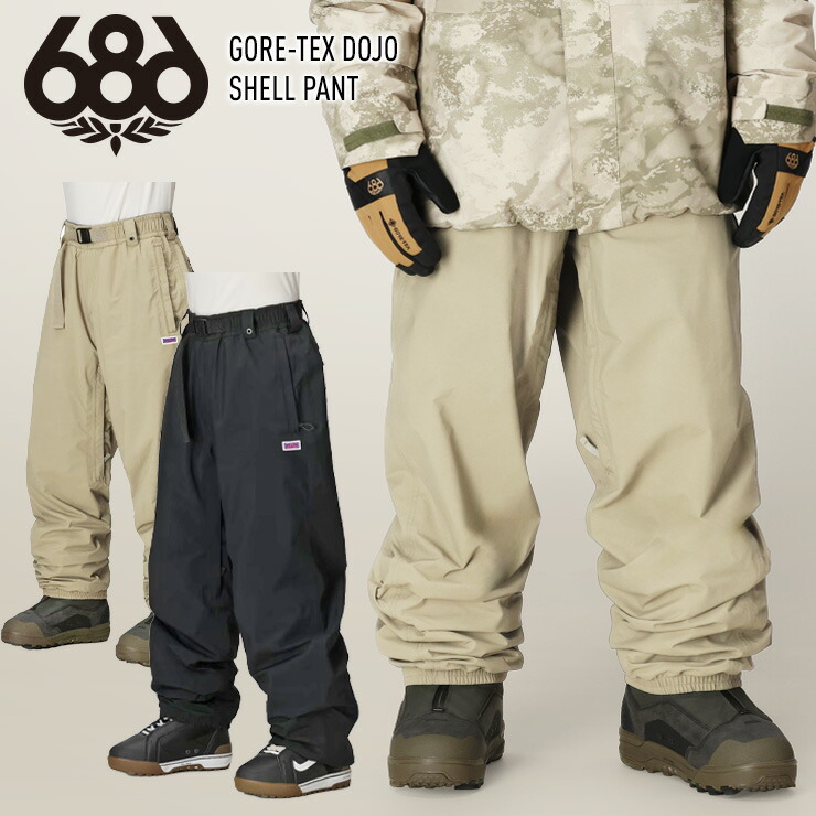 25-26 686 シックスエイトシックス GORE-TEX DOJO SHELL PANT
