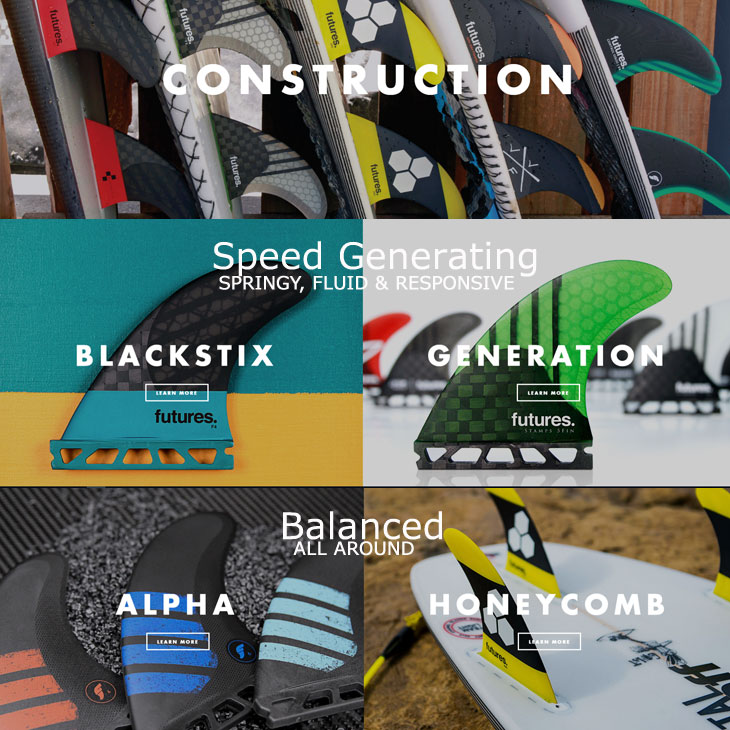 楽天市場】フューチャーフィン FUTURES FIN サーフボード フィン