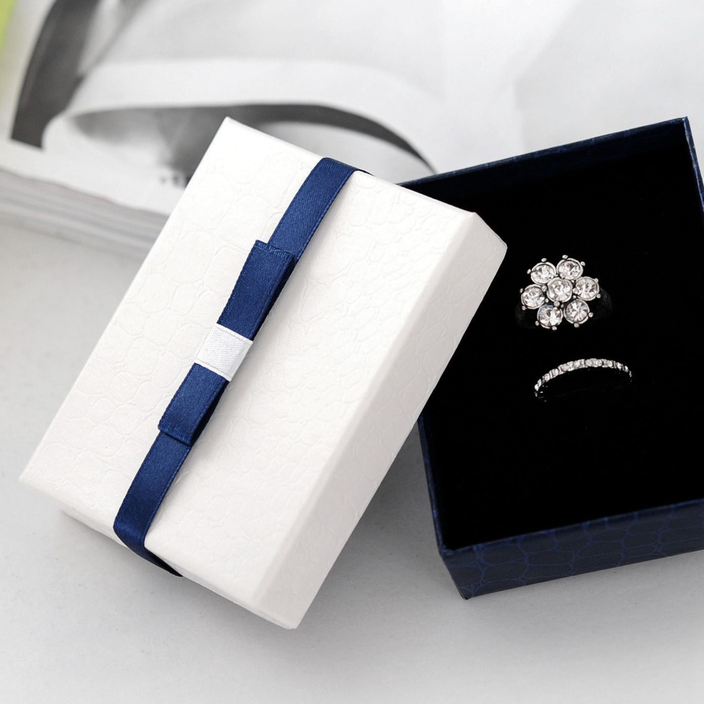 楽天市場】ジュエリーボックス リング・イヤリング・ネックレス用