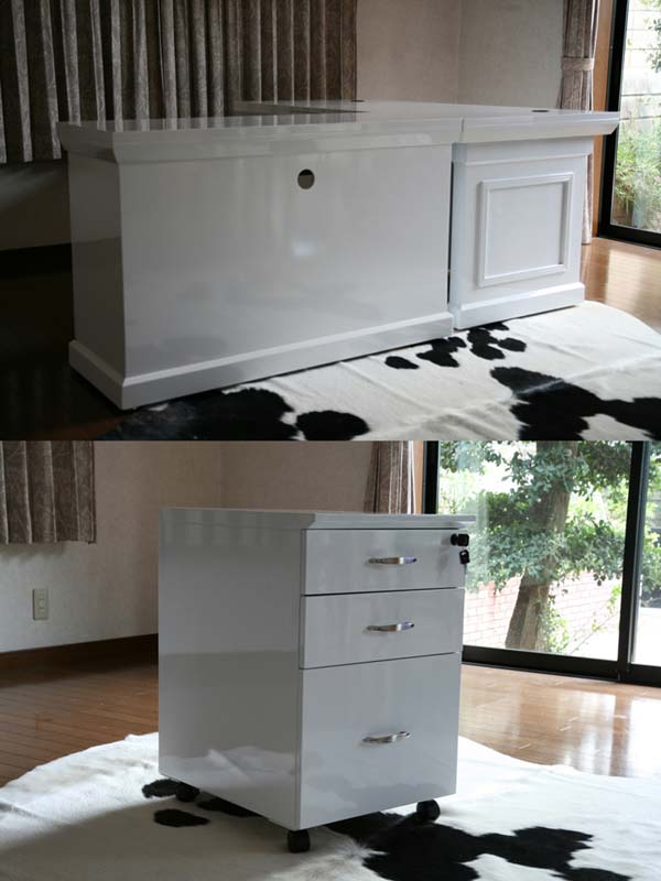 楽天市場】送料無料 新品 超高級 プレジデントデスク エグゼクティブ