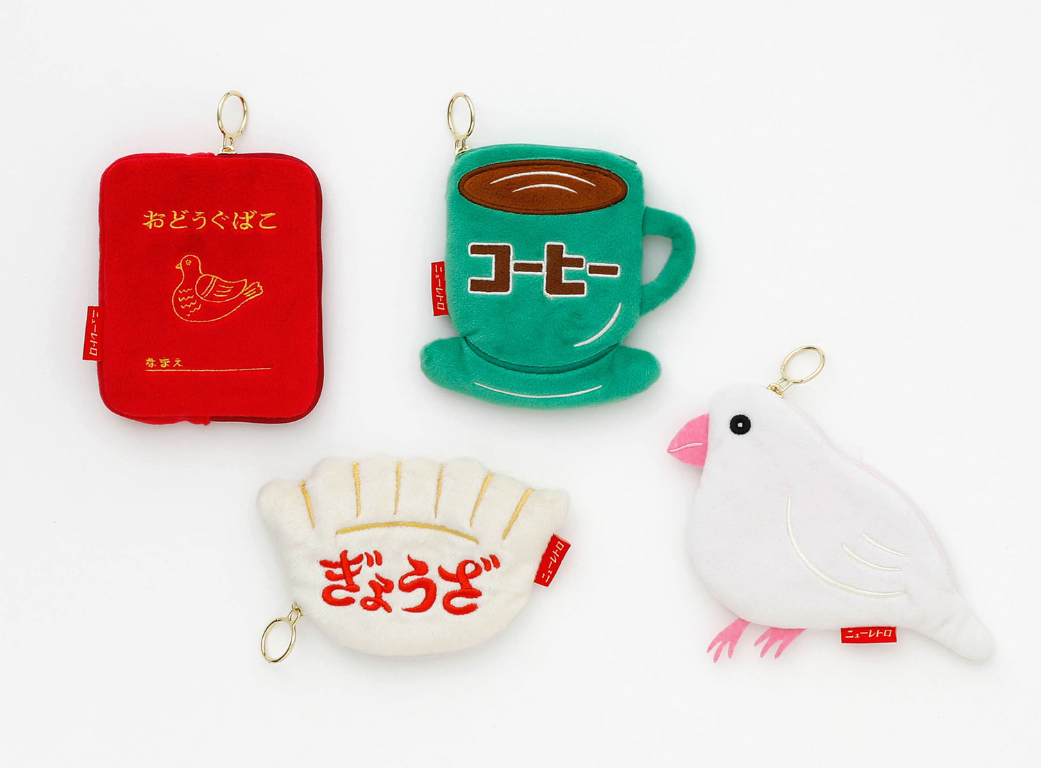 楽天市場】ニューレトロ ダイカットポーチ 文鳥 小物入れ 小さめ