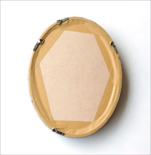 楽天市場】鏡 壁掛けミラー おしゃれ 楕円形 シンプル モダン 木製