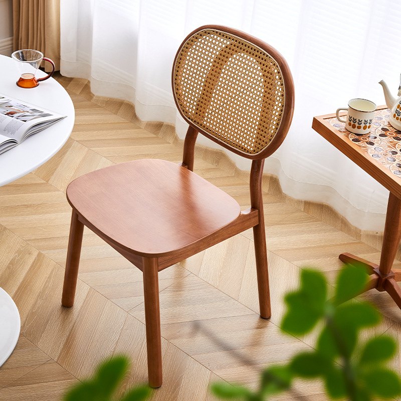 楽天市場】【5年保証】【完成品】ダイニングチェア ラタンチェア 椅子