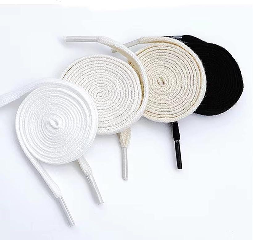 楽天市場】シューレース SHOELACES 純綿靴紐 長さ8MM幅 平紐 無地 靴