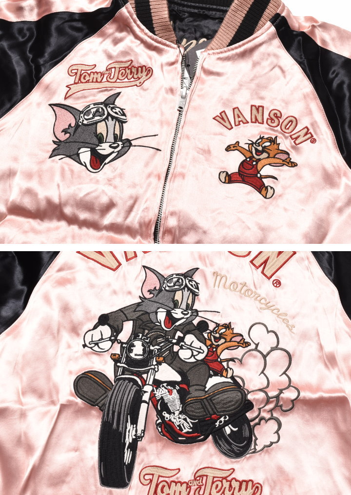 楽天市場】バンソン VANSON × TOM AND JERRY トムとジェリー コラボ