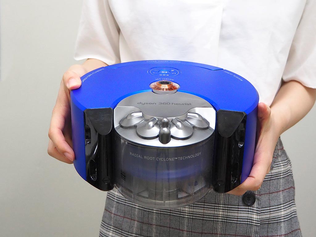 ダイソンのロボット掃除機がさらに進化！「dyson 360 heurist」の吸引