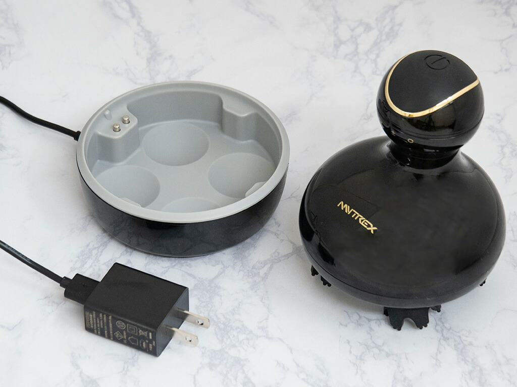 まるでサロン級。マイトレックス ハンディヘッドスパ「HS-1808B」で