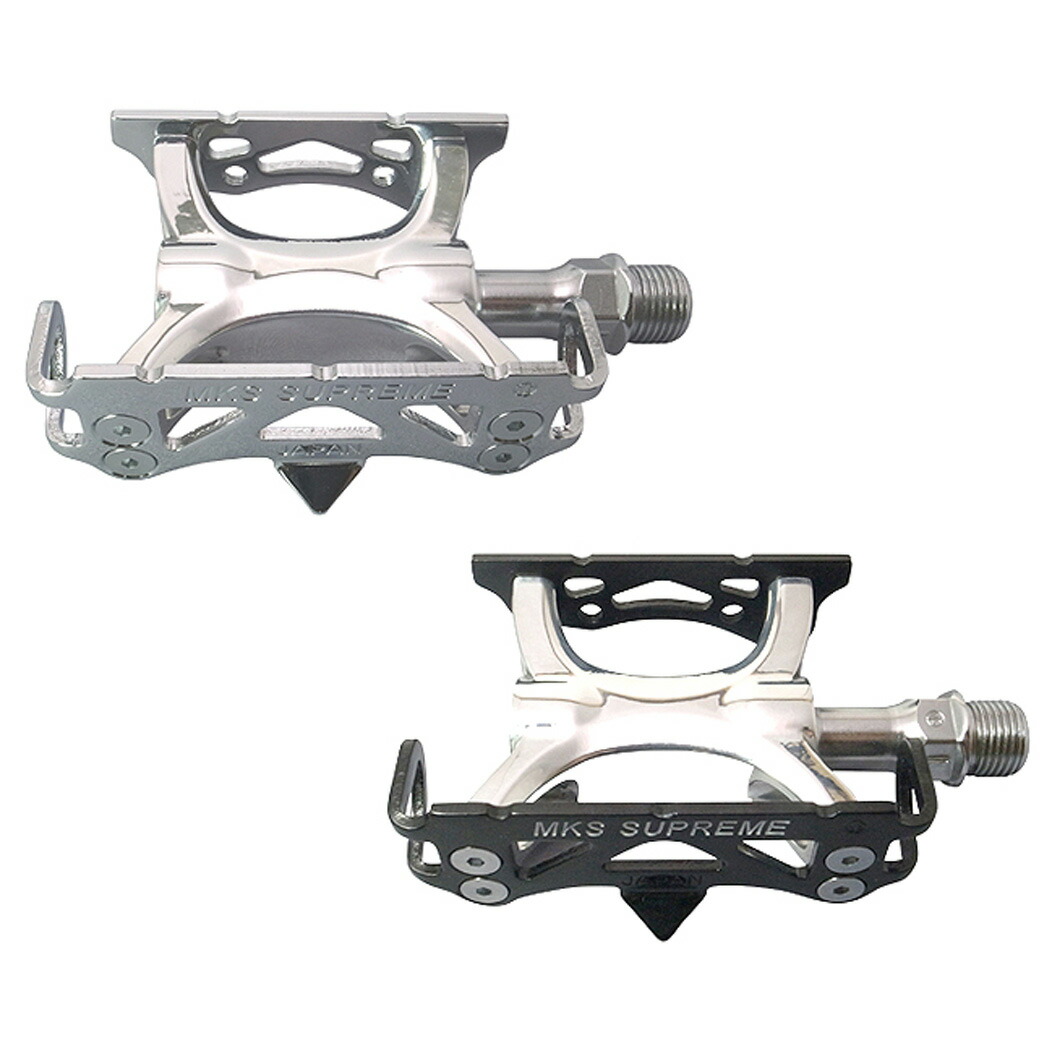 楽天市場】MKS 三ヶ島製作所 SUPREME ペダル 自転車ペダル 自転車の