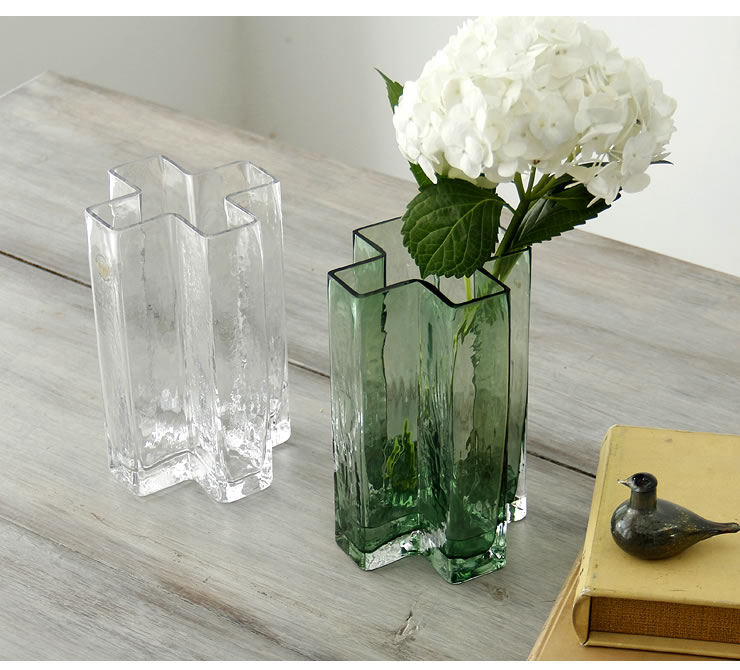 HOLMEGAARD（ホルムガード）クロスベース 高 フラワーベース｜花瓶通販