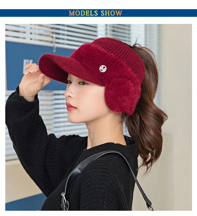 楽天市場】ニット帽 耳あて 帽子 冬 ゴルフウェア レディース ニット