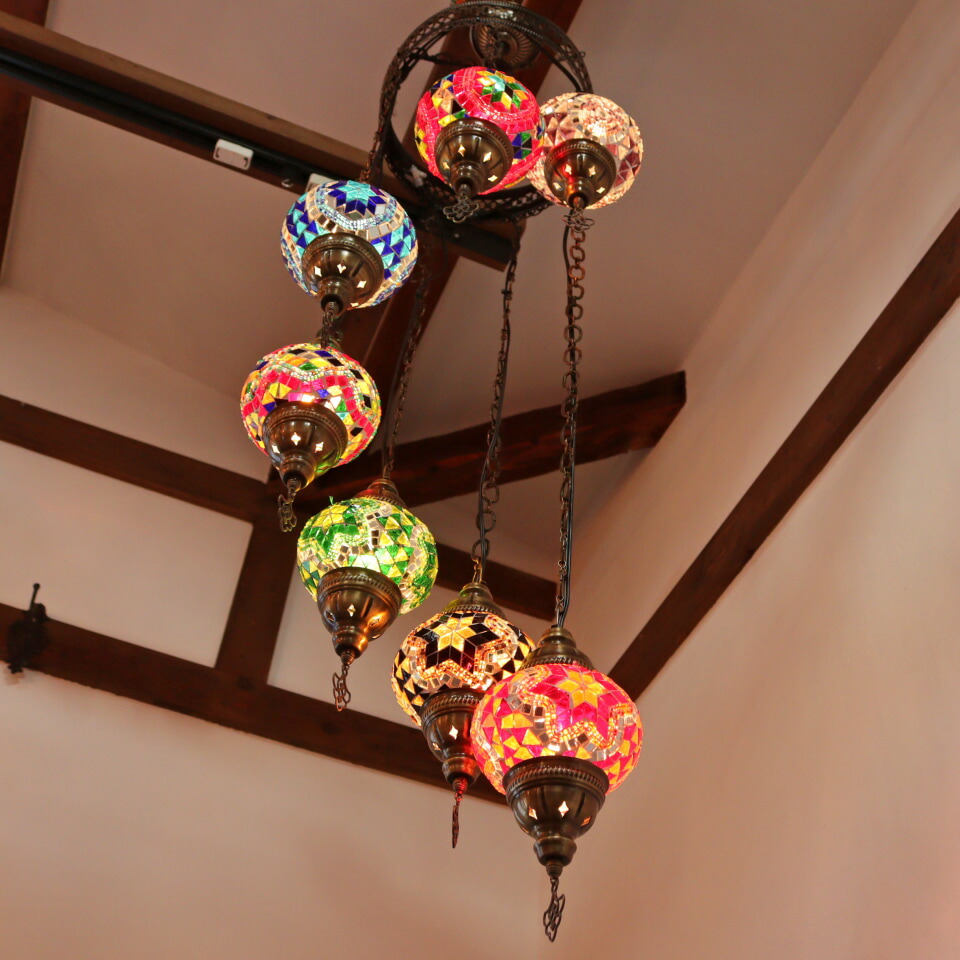 楽天市場】【10%OFFクーポン対象】トルコランプ モザイクランプ