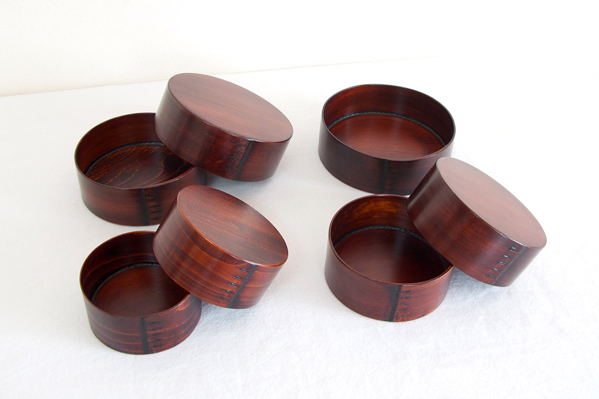 小坂屋漆器店 ｜ 摺り漆 曲げわっぱ 弁当箱 七つ鉢 拭き漆 日本製 木曽