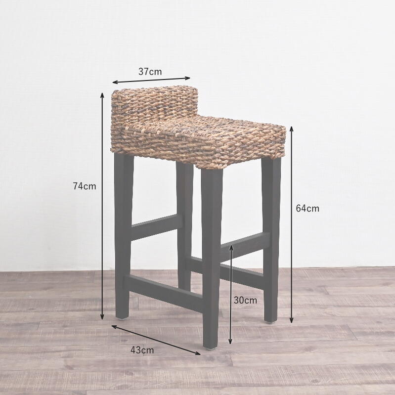 楽天市場】【アウトレット】アジアン家具 バリ カウンターチェア